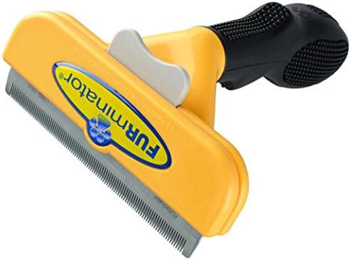 DeShedding Brush Long Hair for Large Dogs 51-90 Lbs 4" Inch Edge Blade FURminator Tool Comb