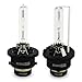 econoLED D2C D2S D2R 10000K Xenon HID Replacement Bulbs Metal Chassis Diamond White 35W 12V Car Auto Headlight Lamps Head Lights