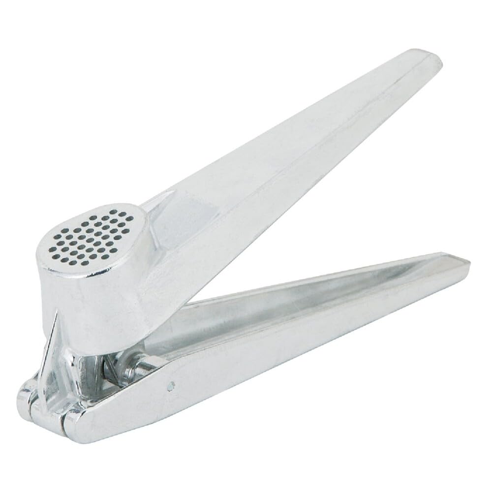 Norpro Garlic Press W/Cleaner, aluminium