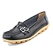 Hunleathy Women's Casual Slip-on Loafers Flats Shoes