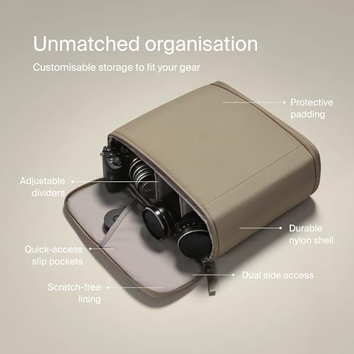 Urth Custom Organization | Designed to Protect a DSLR Camera, 3 Lenses, a Filter Kit for Lens Camera Accessories.