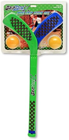 Grip Zone Mini 2-Pk Hockey Stick Set W/2-Foam Balls by:Saturnian I