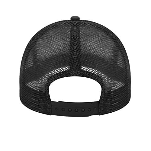 Xuanwuyi Three of a kind Pattern DrawstringTrucker Mesh Cap for Teen Boy & Girl Sports Outdoor Nightmare – Bild 5
