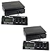 My Weigh Ultraship 35 LB Electronic Digital Shipping Scales Black with Ultraship Power Supplies (2-Pack)