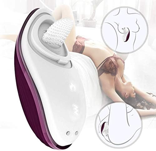 7 Speed T-hrusting Novelty G S-Po-tter Sucking&Licking Rabbit Multi-Speed Tongue Simulator, Vibrate Toy Vibration Wand