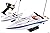 Generic 1:25 Radio Remote Control Speedboat RC Electric Racing Watercraft Yacht Toy Hobby White
