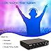Pyle Portable Microphone Mixer Karaoke System with Dual Mic Support, 3.5mm Stereo Type Audio Input Jack & RCA Type Audio / Video Output Jack - Ideal for DJ Sound, Home Party, & Theater