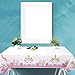 Honoson 5 Pieces Unicorn Party Tablecloth Disposable Unicorn Table Cover for Birthday Party Baby Shower Decoration Supplies