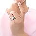 BERRICLE Sterling Silver 3-Stone Wedding Engagement Rings Round Cubic Zirconia CZ Ring Set for Women, Rhodium Plated Size 4-10