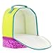 Crocodile Creek Eco Kids Butterfly Insulated Two Compartment Girls' with Handle Lunchbox, 9.5