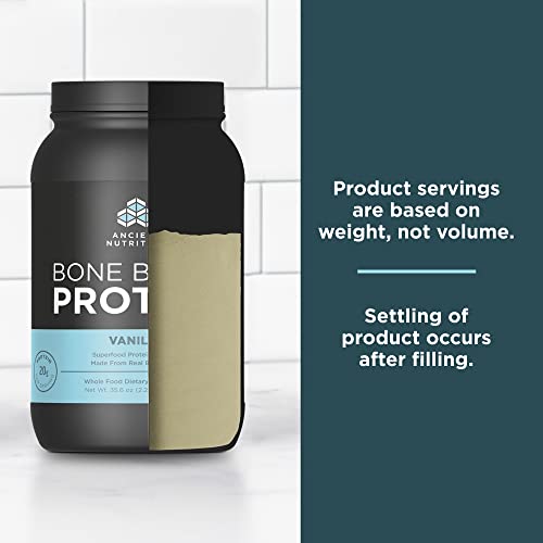 Ancient Nutrition Protein Powder Made from Real Bone Broth, Vanilla