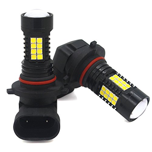 Viesyled 9006 HB4 LED Fog Light Bulbs or DRL Super Bright 1200LM 3030 36-SMD 6000K White Projection