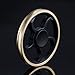 Tegion Fan Wheel Hands Fidget Spinner Toy -Light And Compact For Smaller Hands- Speed Bearing with 3 Min+ Spinning Time -Super Smooth durable ABS Frame and Precision Brass Material (Engraved Ring)