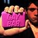 Gift Republic Gay Bar Soap Novelty Pride Soap LGBTQ+ Rose Scented Soap Bar Bright Pink Soap for Bathroom Toilet Fun Gift Idea Fight Club Spoof Soap