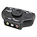 Optimal Shop- 2 Way Audio Video Switch Selector Box Splitter with RCA Cable for VCD/DVD/Video Camera/Recorder/Video Game