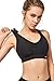 Yvette Strappy Sports Bras for Women High Impact for Large Bust Plus Size Criss Cross Back