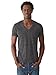 Alternative Men's Boss V-Neck T-Shirt, Eco True Black, Medium