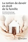 La notion de devoir en droit de la famille (LSB. HORS COLL.) (French Edition) by 