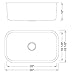 Contempo Living 18-960 30 inch 18 Gauge Stainless Steel Undermount Single Bowl Kitchen Sink 10 inch Deep,