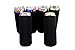QualityPerfection Slim Can Cooler Sleeves, Beer/Energy Drink Blank Skinny 12 oz Neoprene Coolie, Thermocoolers for 12 oz Tall Skinny Beverage - 6 PACK (Black)