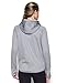 Under Armour Women's Icon Caliber Hoodie, True Gray Heather/Grape Fusion, Medium