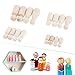Yetaha Unfinished Wooden Dolls,16 Pcs, Decorative Peg People Male&Female Figures Body for DIY Painting, Craft Art Projects
