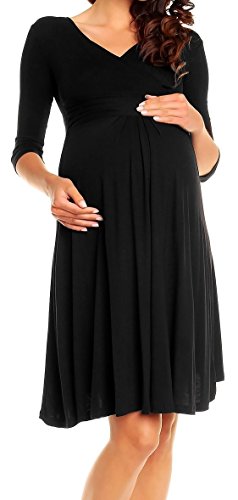 Happy Mama Women Maternity Pregnancy Easy Breastfeeding Circle Jersey Dress  | Desertcart Gibraltar