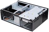 SilverStone Grandia GD05 HTPC Case Black - Micro ATX view 4