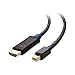 Cable Matters 4K Mini DisplayPort to HDMI Adapter Cable in Black 15 Feet - Thunderbolt and Thunderbolt 2 Port Compatible