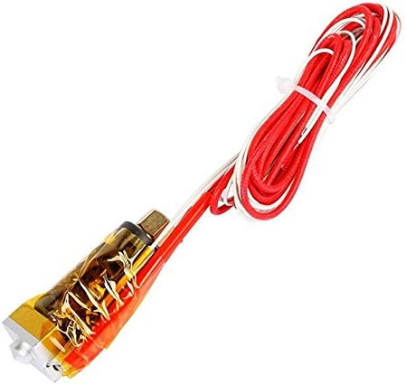 ASSEMBLED J-HEAD HOTEND NOZZLE FOR FILAMENT REPRAP MAKERBOT KOSSEL DELTA: PTFE 1.75MM/NOZZLE 0.5MM