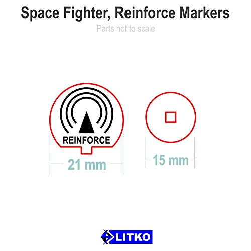 Space Fighter, Reinforce Markers (5)