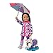 Maplelea Walk in The Rain Pet Set for 18' Doll Dogs Includes Booties, Rain Jacket and Leash