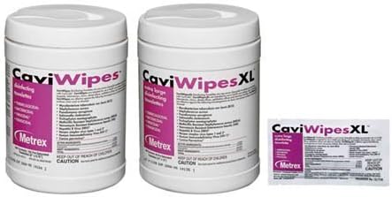 Metrex Caviwipes Towelettes Caviwipes - Model 13-1100 - Can of 160 by Metrex