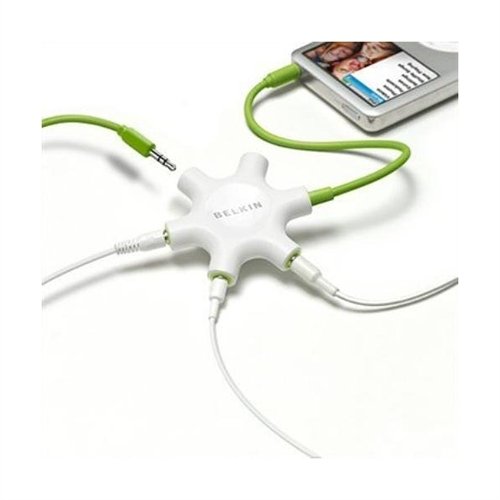 Belkin Rockstar Multi Headphone Splitter (Light Green) Amazon price