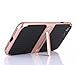 Nicexx iPhone 7 Case with Kickstand and Dual Layer Protection with Soft TPU & Hard PC Premium Luxury Shock Absorbing Shockproof Cover for iPhone 7 (Rose Gold)