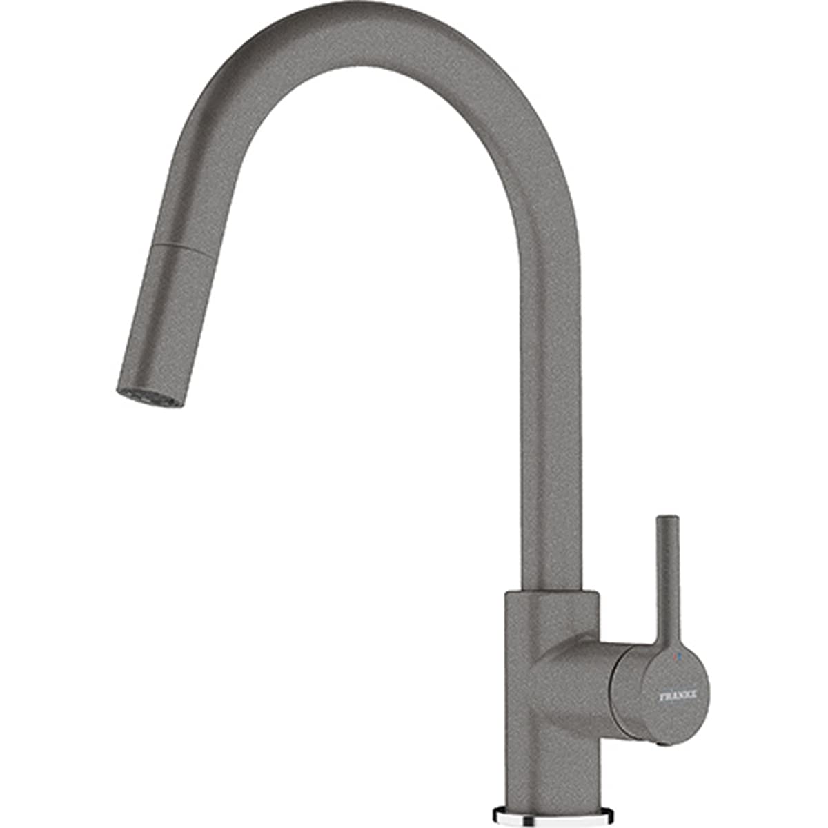 Tap for Kitchen Sink with Pull-Out spout from Franke Lina - Pull-Out - Stone Grey - 115.0626.057