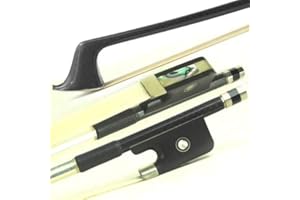 Top D Z Strad Size 4/4 Double Bass Bow Carbon Parisian Eye French Type (4/4 - French)