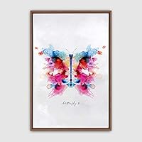 Framed Canvas Wall Art Insect Canvas Prints Home Artwork Decoration for Living Room,Bedroom - 16x24 inches