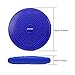 Trideer Inflated Stability Wobble Cushion with Pump, Flexible Seating Classroom, Extra Thick Core Balance Disc, Wiggle Seat for Sensory Kids (Office & Home & School) (34cm Royal Blue)