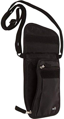 Boundless Neck Wallet with RFID blocking - Passport Travel Stash Pouch