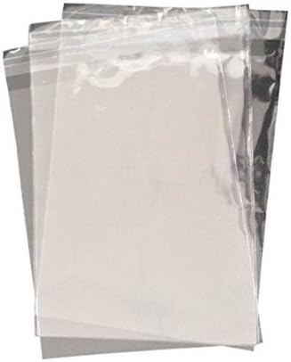 HLJgift 4x6 Clear Resealable Cello / Cellophane Bags Good for Bakery, Candle, Soap, Cookie (100)