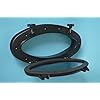 Amarine-made-Boat-Yacht-Elliptical-Oval-Opening-Portlight-Porthole-16-X-8-58-Replacement-Window-Port-Hole-ABS-Black-Tempered-Glass
