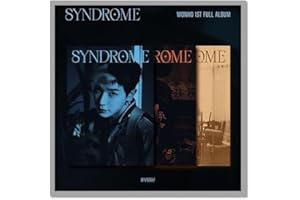 WON.HO [SYNDROME] 1st Full Album CD-R+Dust Jacket+Photo Book+Sticker+Card+GIFT (3.VER SET)