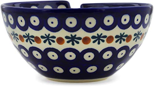 Polish Pottery Yarn Bowl 6-inch (Mosquito) - Thumbnail 3