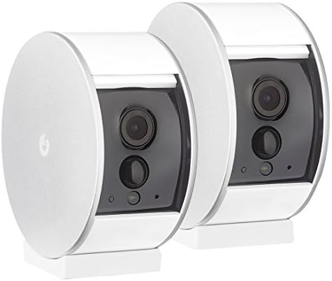 Myfox Security Camera with Privacy Shutter - 2-Pack (Wi-Fi, Wireless Smart Home &amp; HD Video Monitoring, iOS &amp; Android)