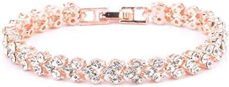 Elegant Bracelet Crystal Roman Style Woman Bracelets Bangles