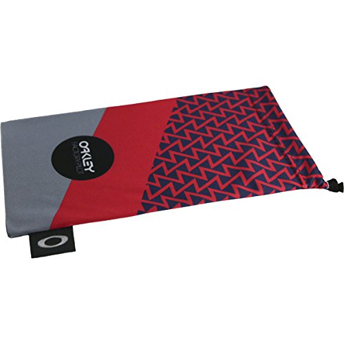 Oakley FP Printed French Microbag Sunglass Accessories - Red/Grey / One Size