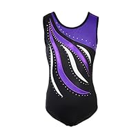 ESHOO Gymnastics Leotards for Girls, Dance Ballet Camisole Leotard One-Piece