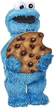 Sesame Street Peekaboo Cookie Monster Talking 13-Inch Plush Toy for Toddlers, Kids 18 Months &amp