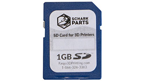 Schark Parts 100743 SD Card for MakerBot Replicator 2 and 2X 3D Printer, 1GB - Thumbnail 3